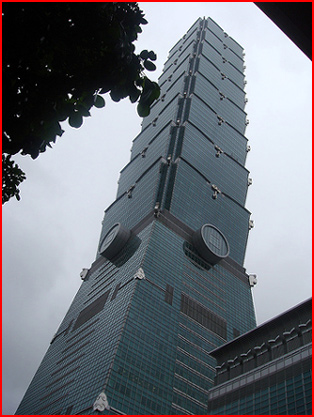 Taipei 101, currently world\'s tallest